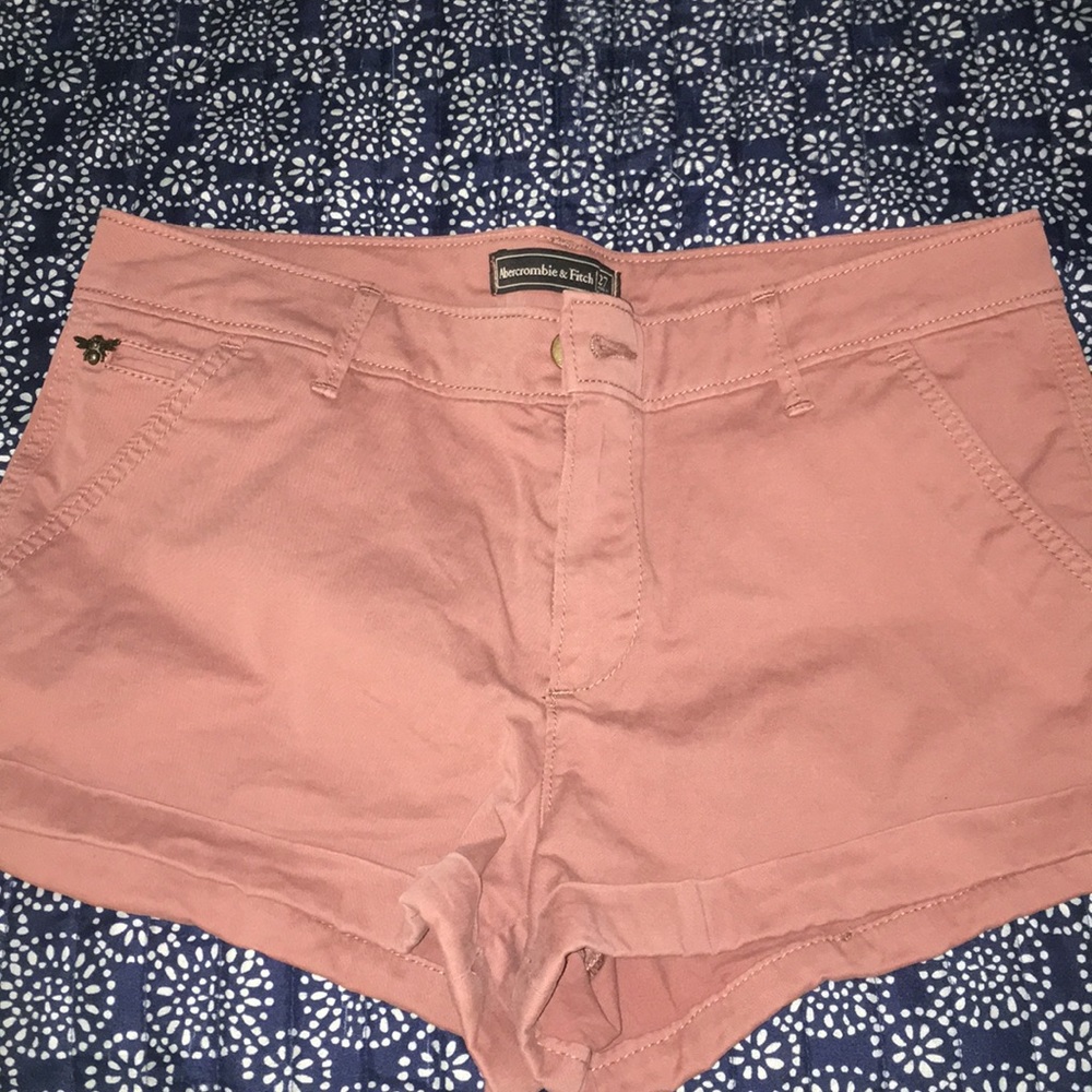 Salmon A & F Shorts